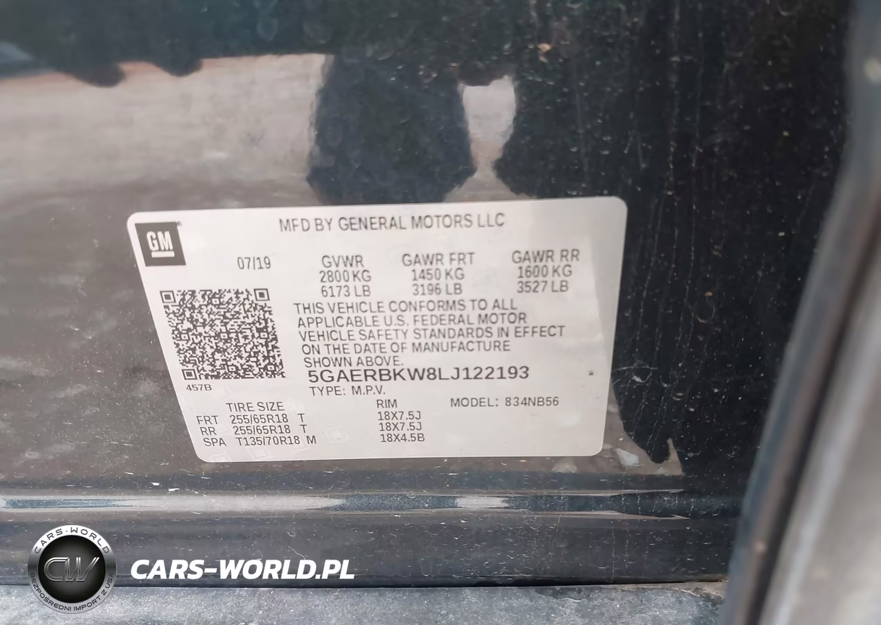 2020 Buick Enclave Fwd Essence VIN:5GAERBKW8LJ122193 - 9