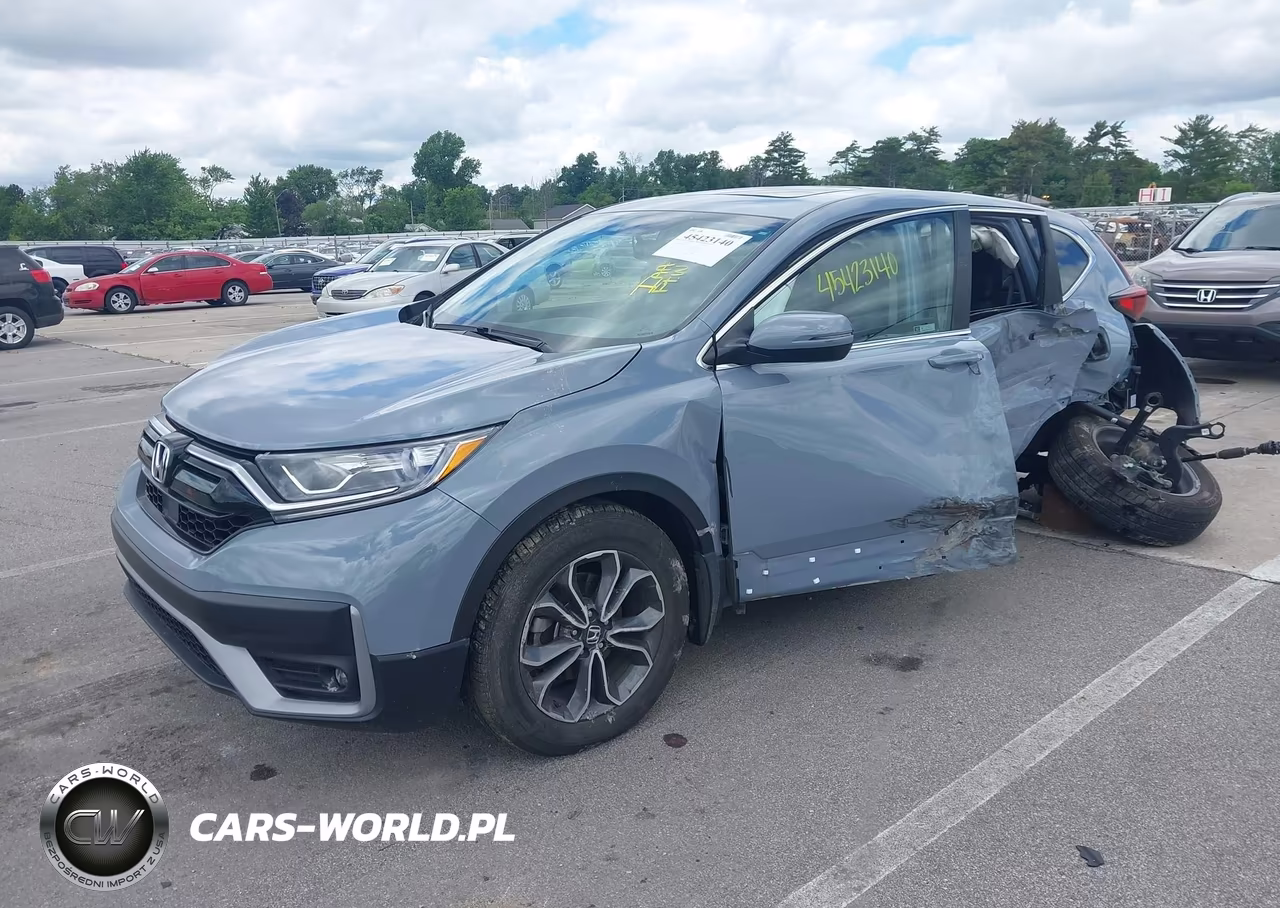 2022 Honda Cr-V Awd Ex-L VIN:5J6RW2H81NA010186 - 2