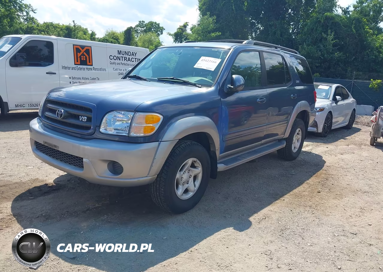 2002 Toyota Sequoia Sr5 V8 VIN:5TDBT44A42S125674 - 2