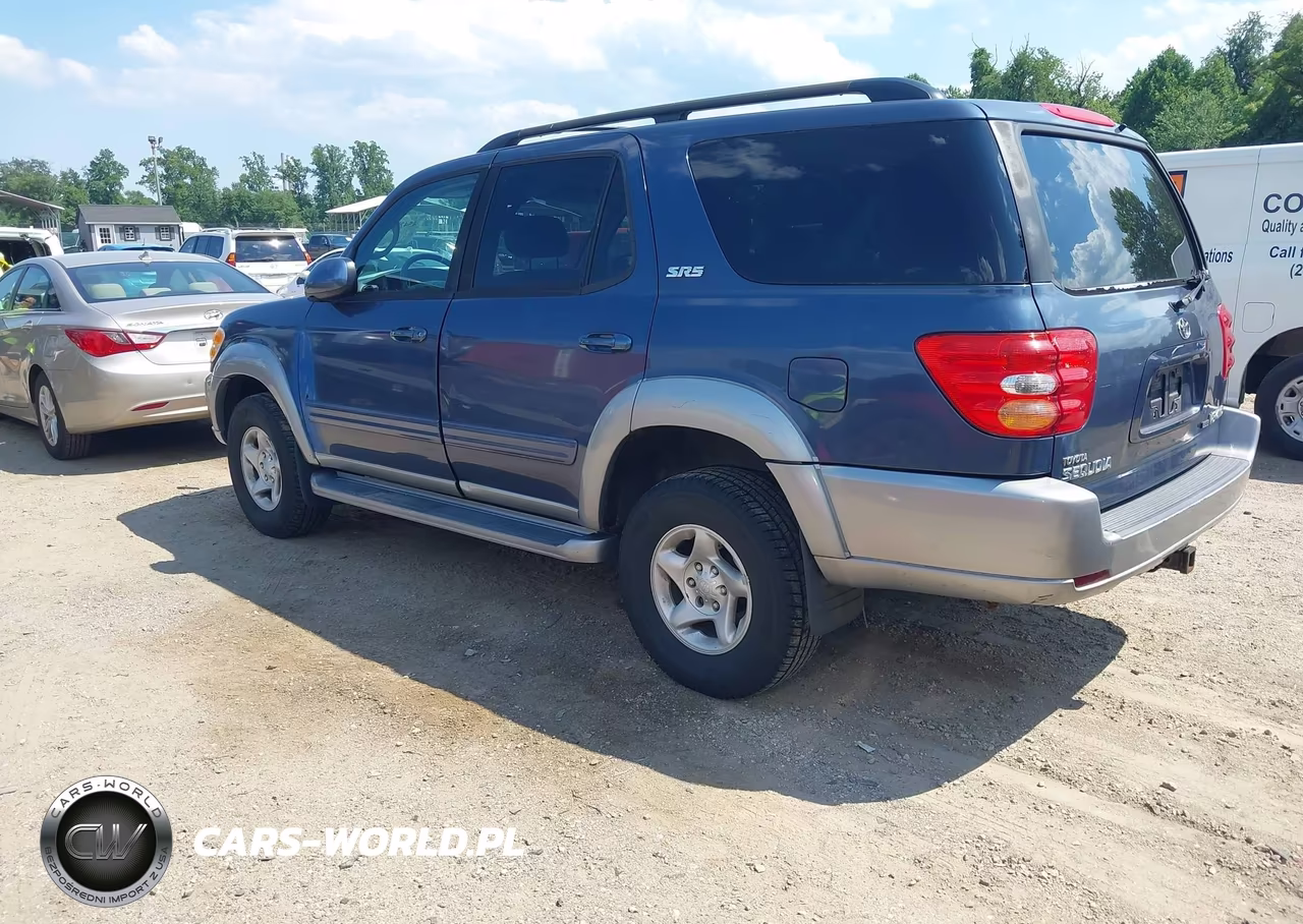 2002 Toyota Sequoia Sr5 V8 VIN:5TDBT44A42S125674 - 3