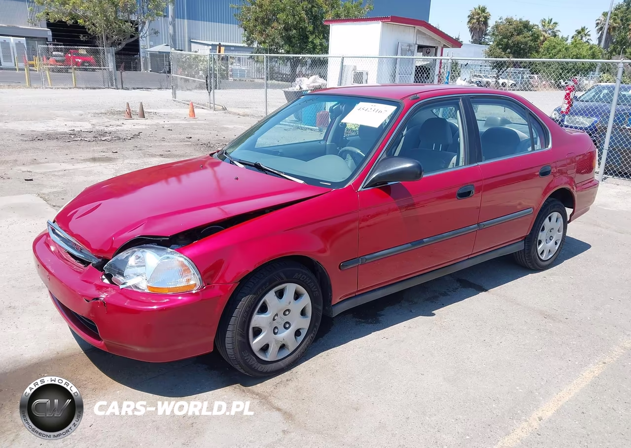 1998 Honda Civic Lx VIN:1HGEJ6676WL036519 - 2