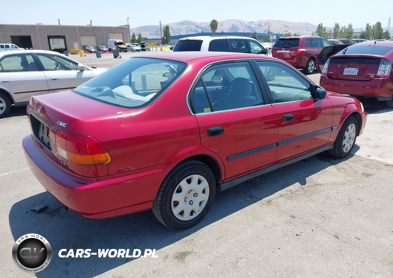 1998 Honda Civic Lx VIN:1HGEJ6676WL036519 - 4