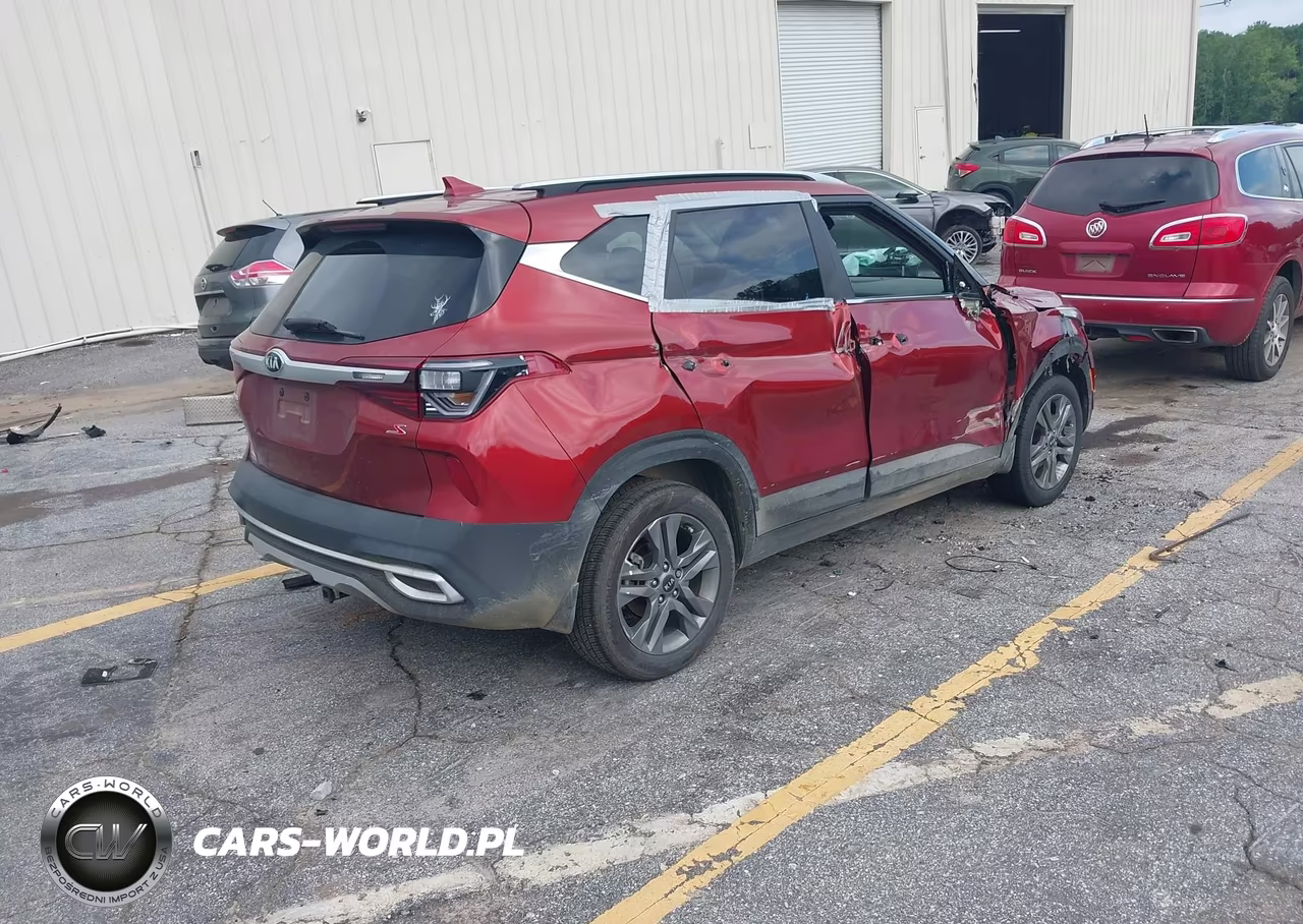 2021 Kia Seltos S VIN:KNDEU2AAXM7215069 - 4