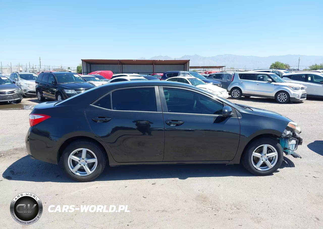 2015 Toyota Corolla L VIN:5YFBURHE7FP185826 - 14