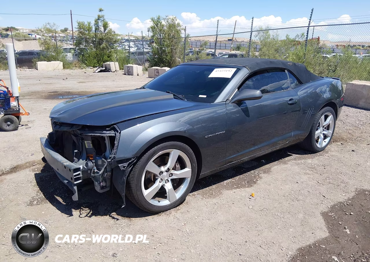 2011 Chevrolet Camaro 2Ss VIN:2G1FK3DJ1B9163475 - 2