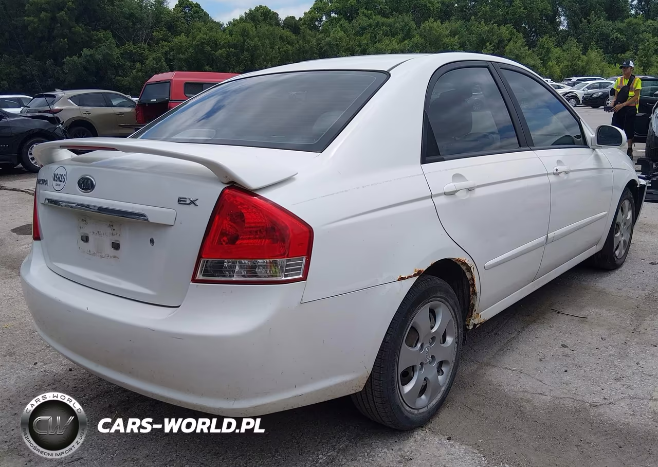 2007 Kia Spectra Ex VIN:KNAFE121775469149 - 4