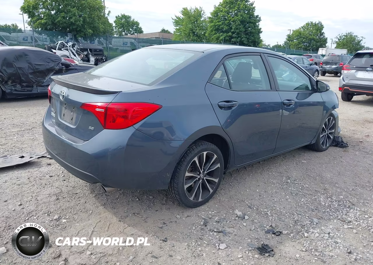 2019 Toyota Corolla Se VIN:2T1BURHEXKC178198 - 4