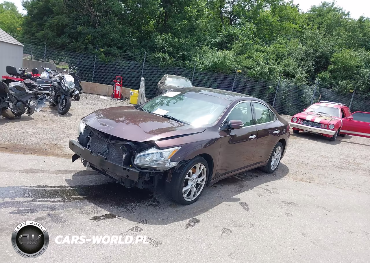 2014 Nissan Maxima 3.5 Sv VIN:1N4AA5AP1EC472293 - 2