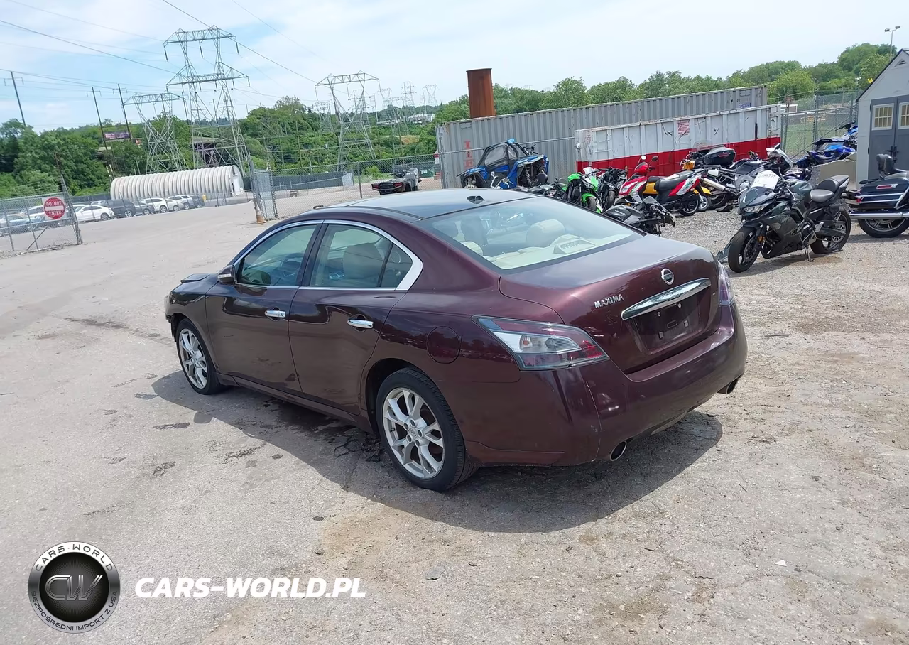 2014 Nissan Maxima 3.5 Sv VIN:1N4AA5AP1EC472293 - 3
