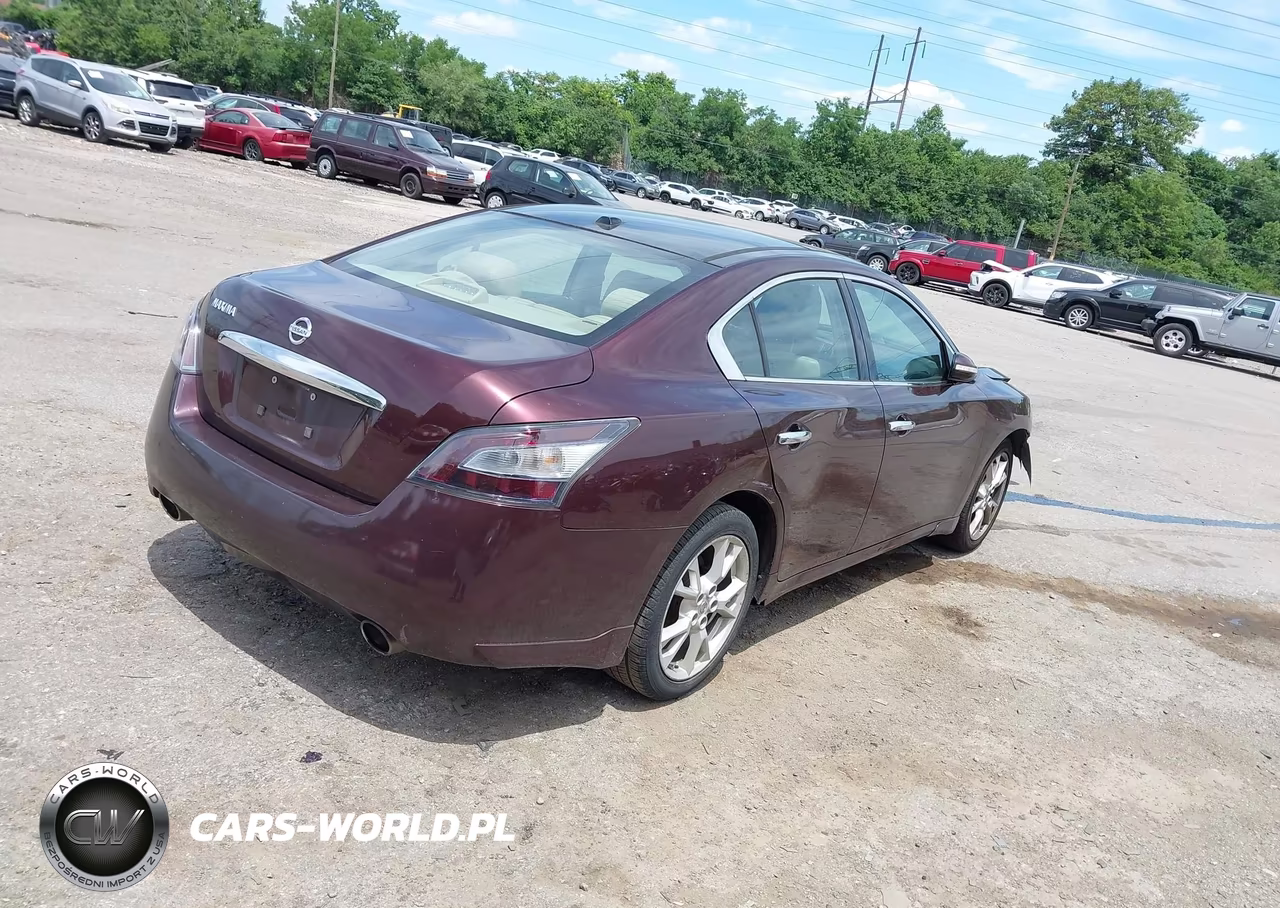 2014 Nissan Maxima 3.5 Sv VIN:1N4AA5AP1EC472293 - 4