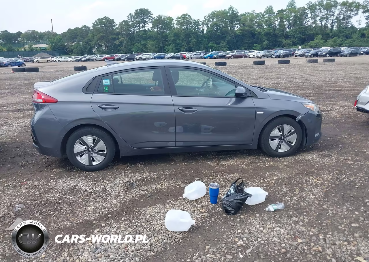 2018 Hyundai Ioniq Hybrid Blue VIN:KMHC65LC4JU102924 - 13