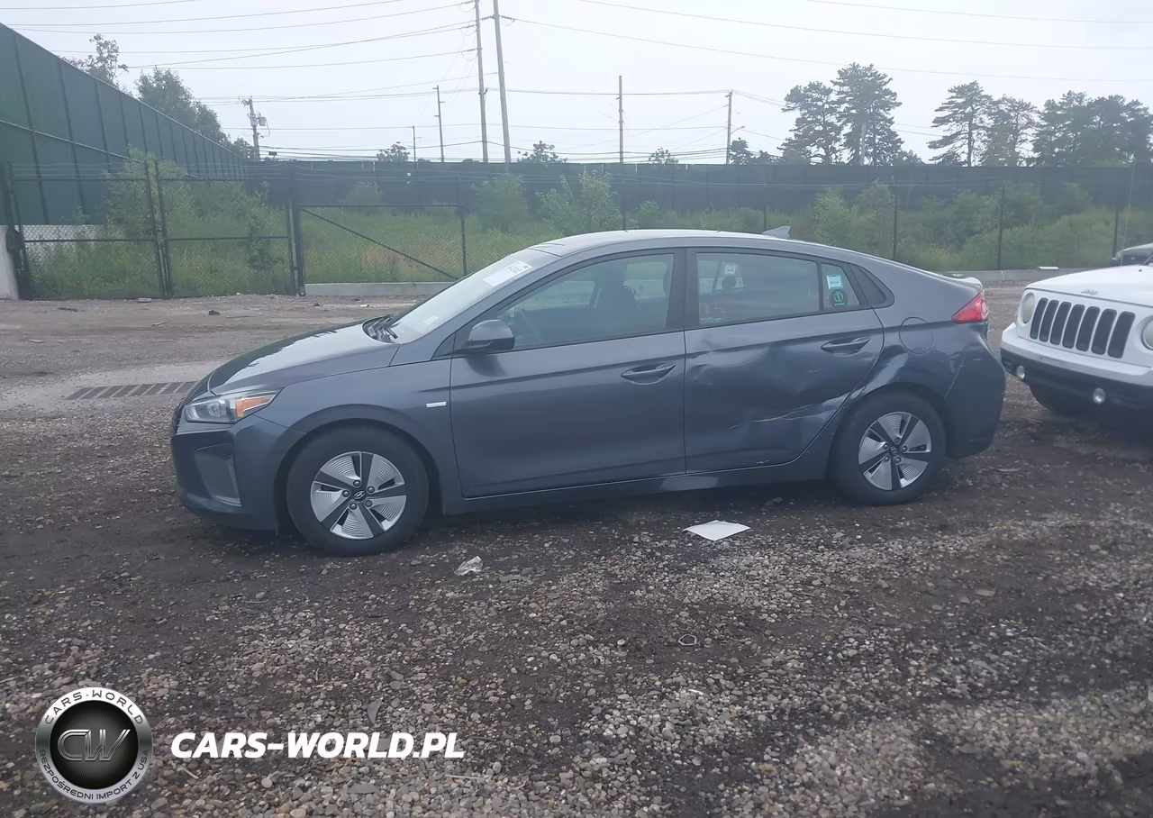 2018 Hyundai Ioniq Hybrid Blue VIN:KMHC65LC4JU102924 - 14