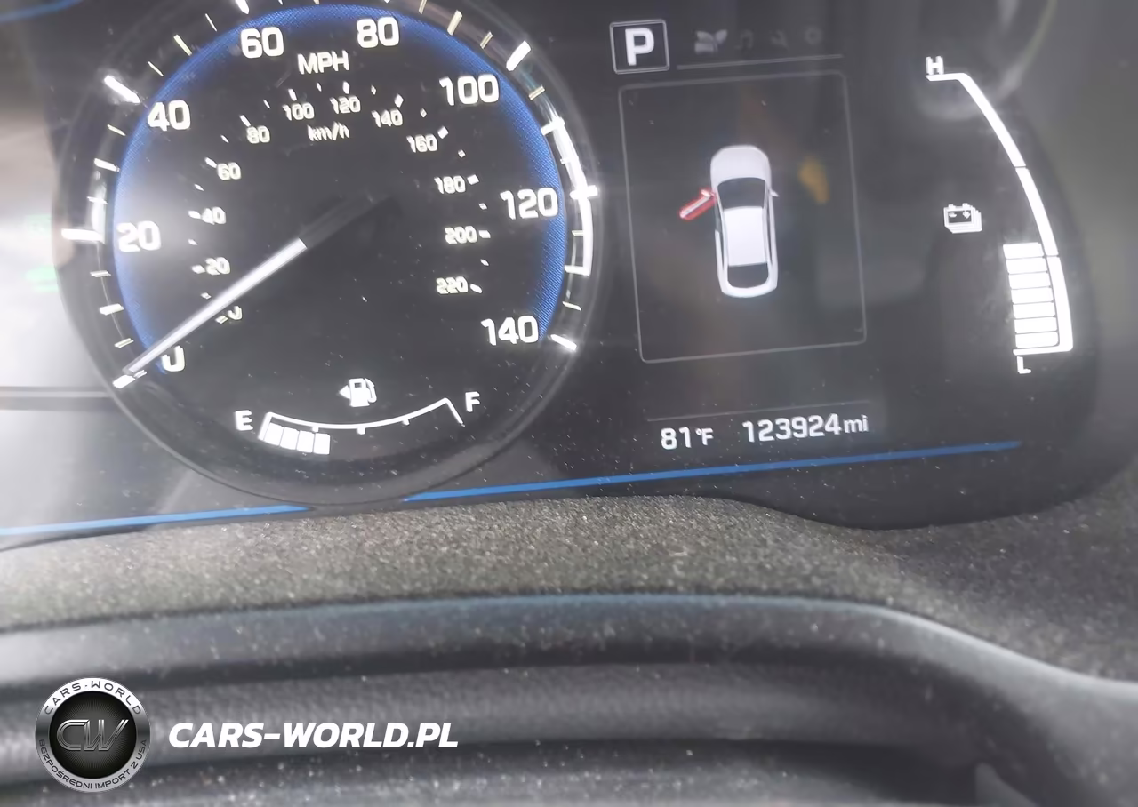 2018 Hyundai Ioniq Hybrid Blue VIN:KMHC65LC4JU102924 - 7