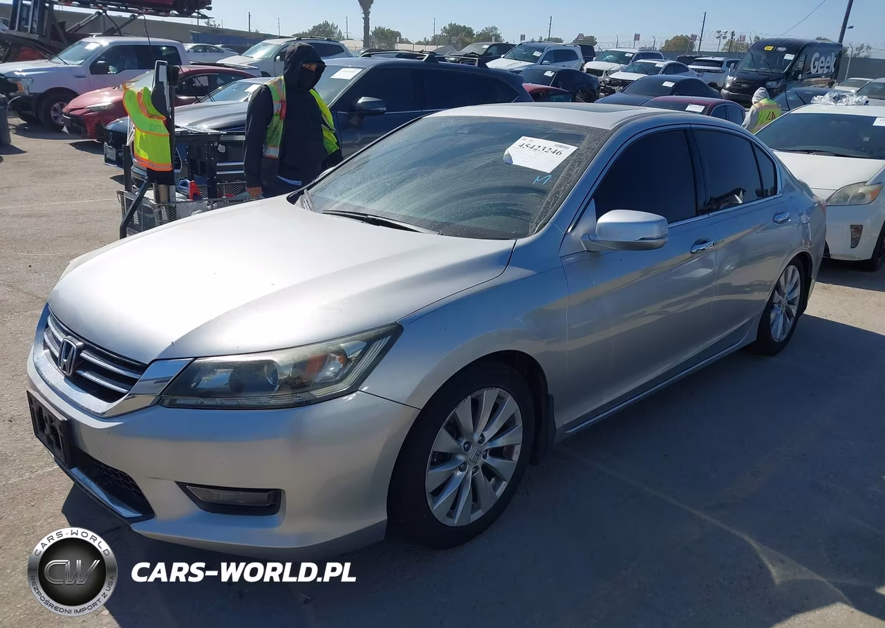 2015 Honda Accord Ex-L V-6 VIN:1HGCR3F82FA000989 - 2