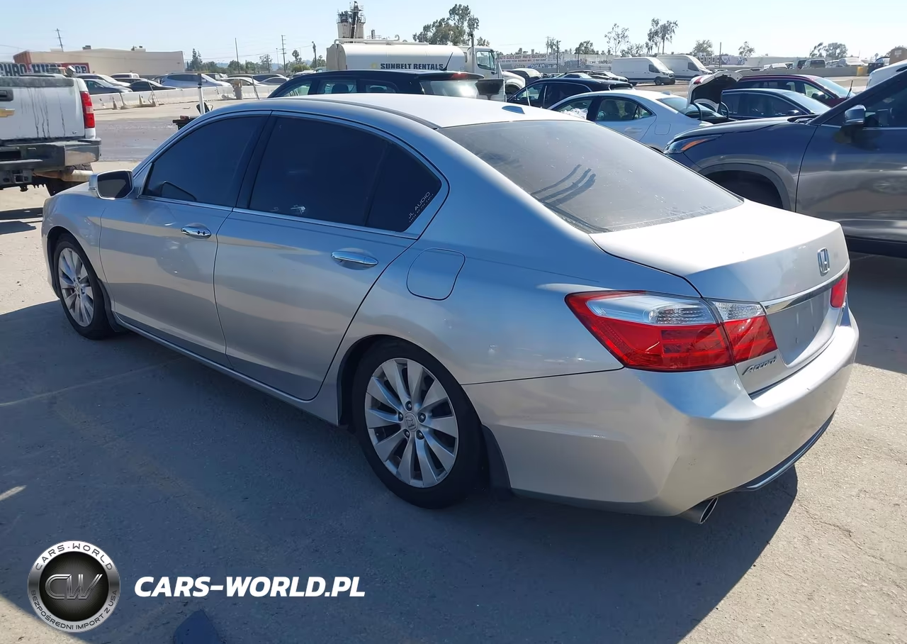 2015 Honda Accord Ex-L V-6 VIN:1HGCR3F82FA000989 - 3