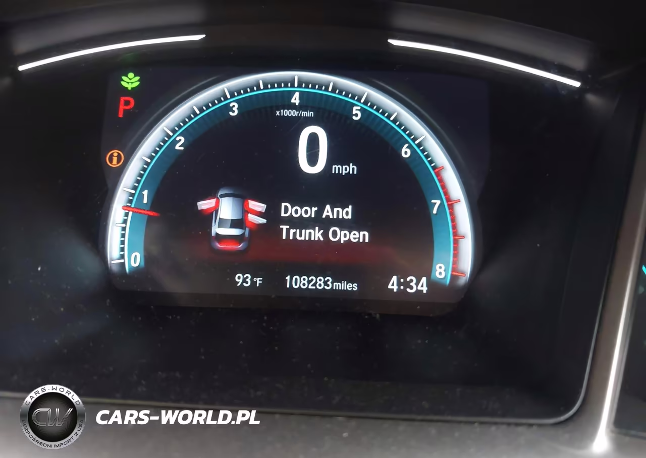 2019 Honda Civic Ex VIN:19XFC1F37KE208461 - 15