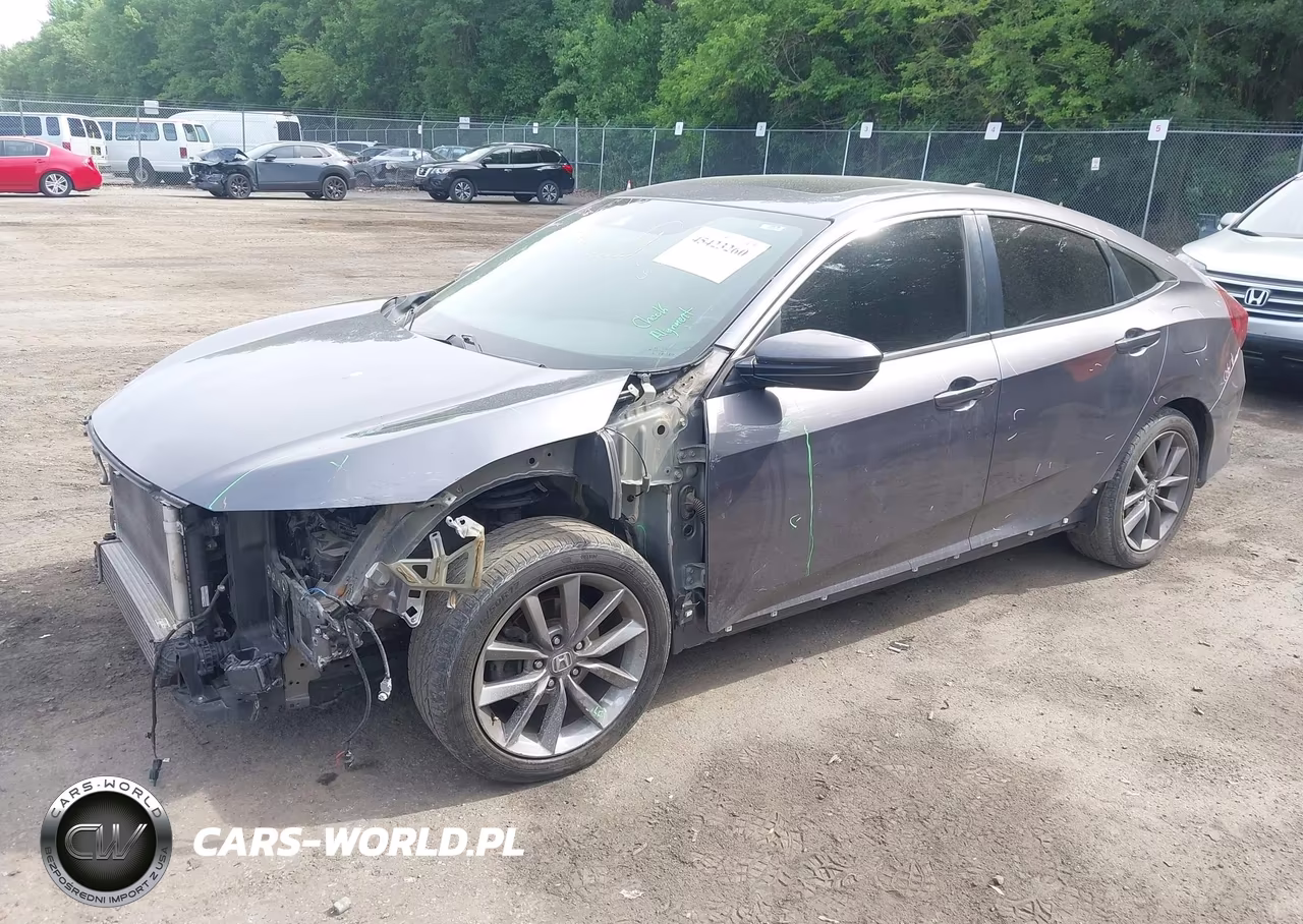 2019 Honda Civic Ex VIN:19XFC1F37KE208461 - 2