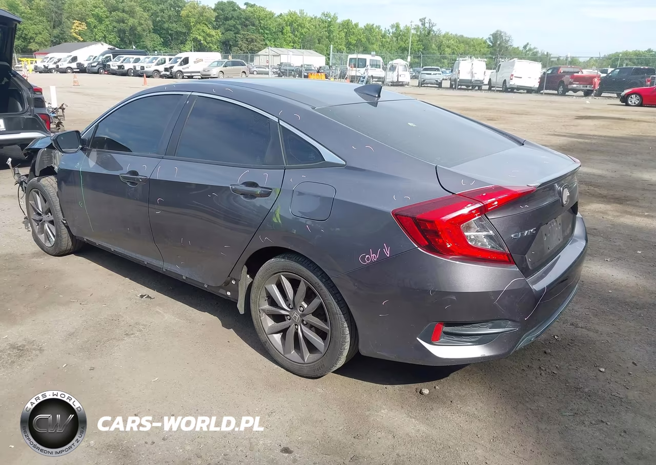 2019 Honda Civic Ex VIN:19XFC1F37KE208461 - 3