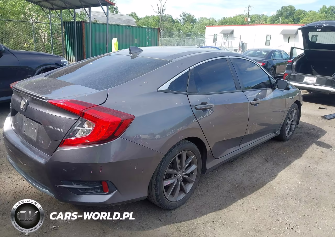 2019 Honda Civic Ex VIN:19XFC1F37KE208461 - 4