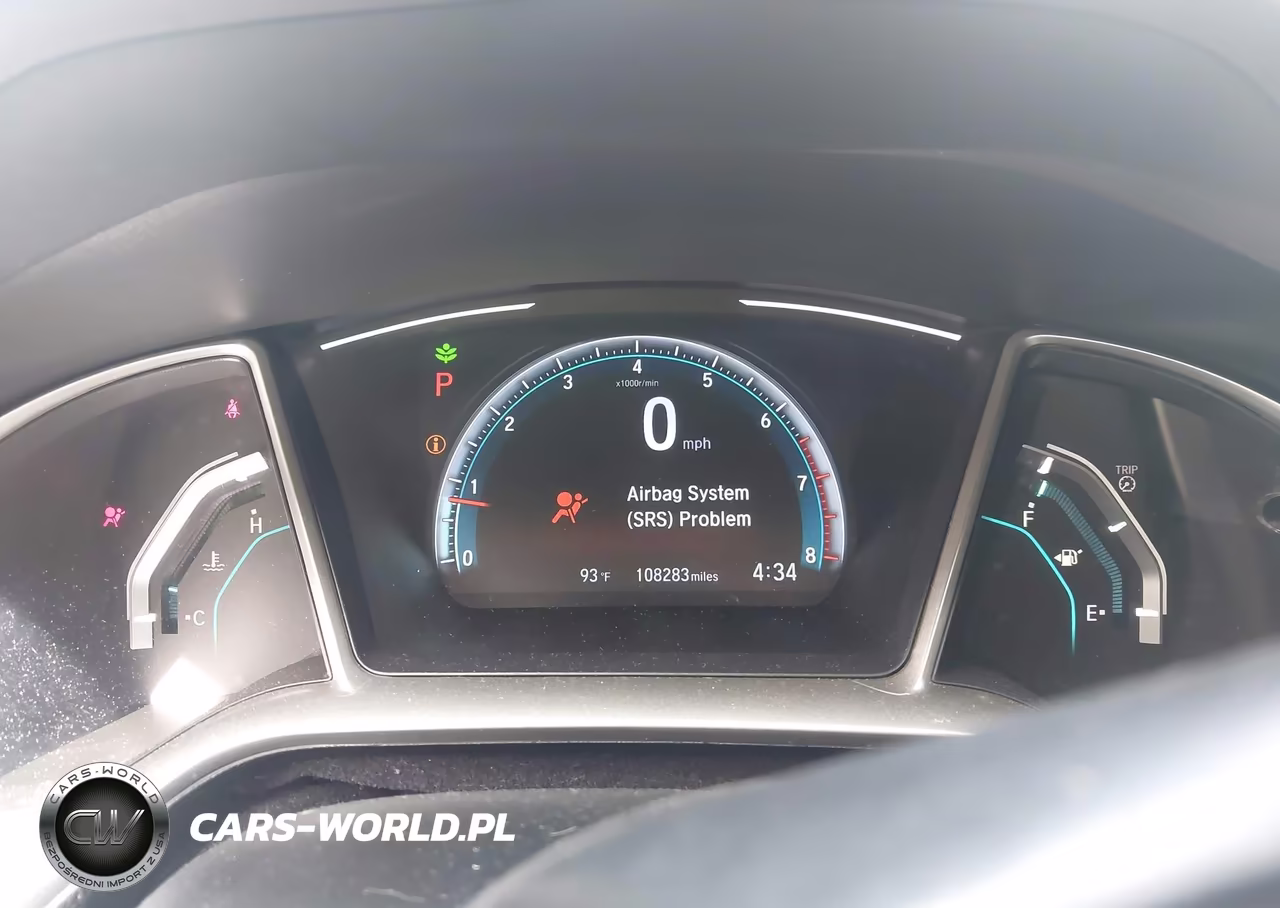 2019 Honda Civic Ex VIN:19XFC1F37KE208461 - 7