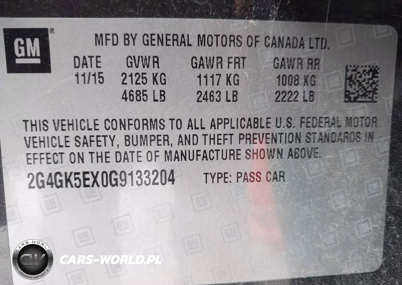 2016 Buick Regal Turbo VIN:2G4GK5EX0G9133204 - 9