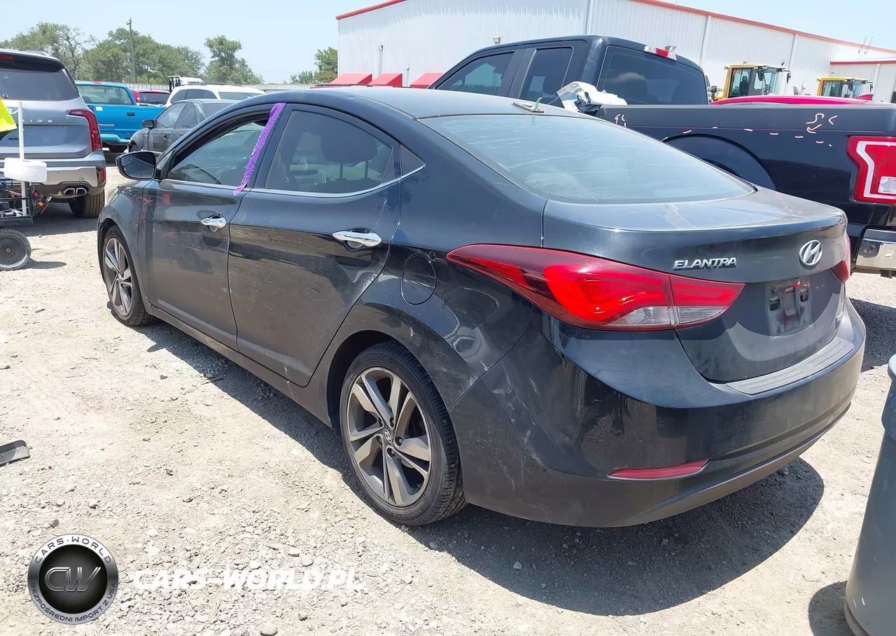 2015 Hyundai Elantra Limited VIN:5NPDH4AE1FH567129 - 3