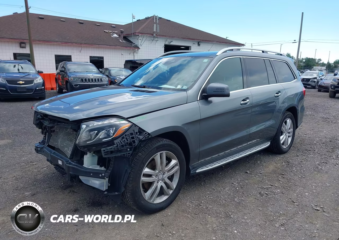 2017 Mercedes-Benz Gls 450 4Matic VIN:4JGDF6EE3HA886114 - 2