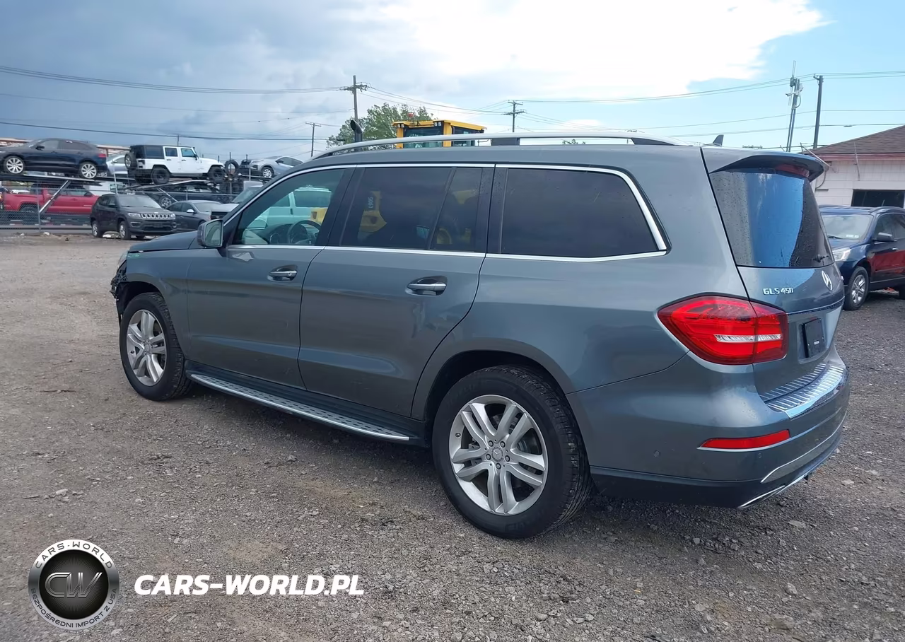 2017 Mercedes-Benz Gls 450 4Matic VIN:4JGDF6EE3HA886114 - 3
