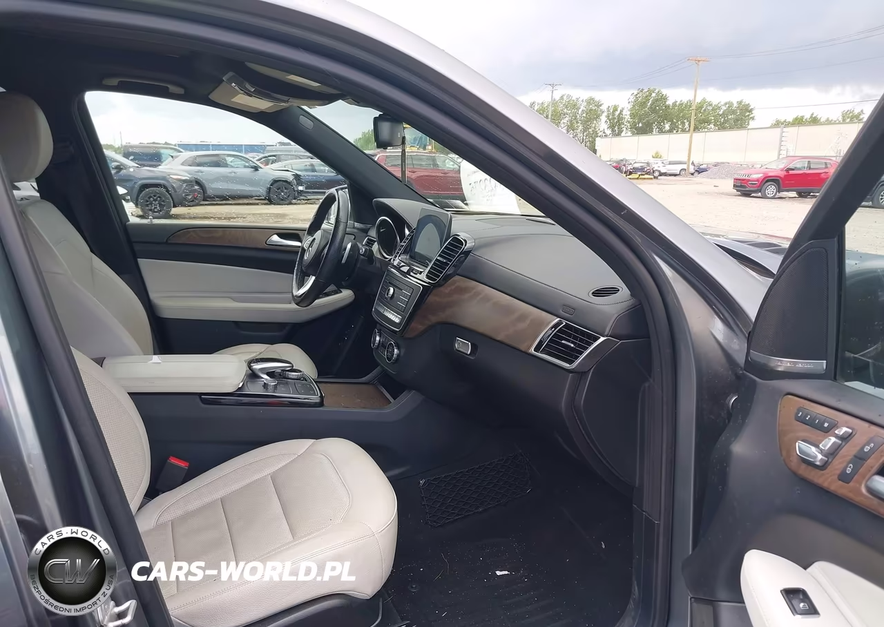 2017 Mercedes-Benz Gls 450 4Matic VIN:4JGDF6EE3HA886114 - 5