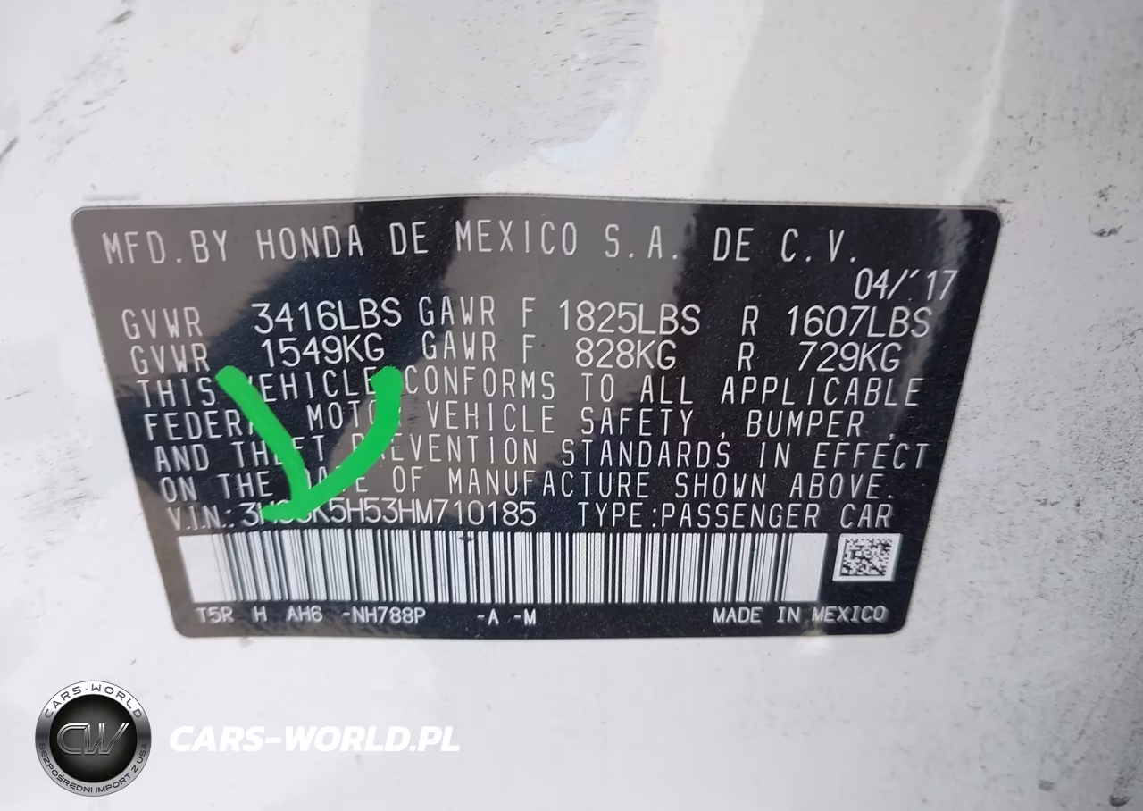 2017 Honda Fit Lx VIN:3HGGK5H53HM710185 - 9