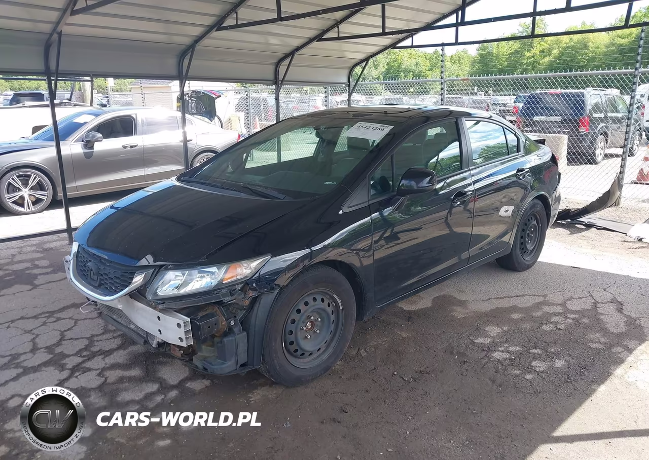 2013 Honda Civic Ex VIN:2HGFB2F82DH533189 - 2