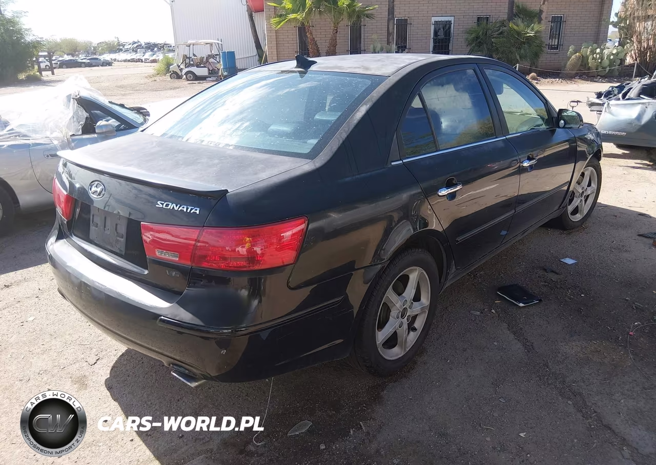 2009 Hyundai Sonata Se V6 VIN:5NPEU46F89H435247 - 4