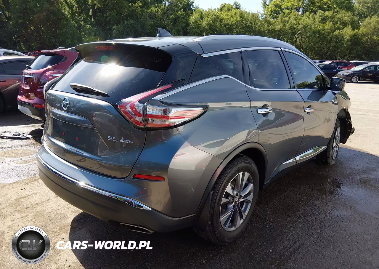 2016 Nissan Murano Sl VIN:5N1AZ2MH9GN169688 - 4