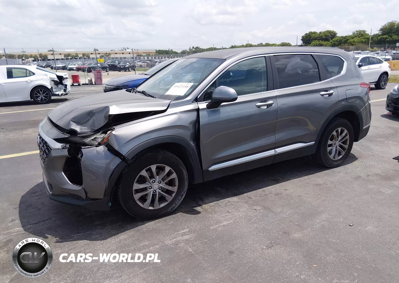 2019 Hyundai Santa Fe Se VIN:5NMS23AD9KH031773 - 2