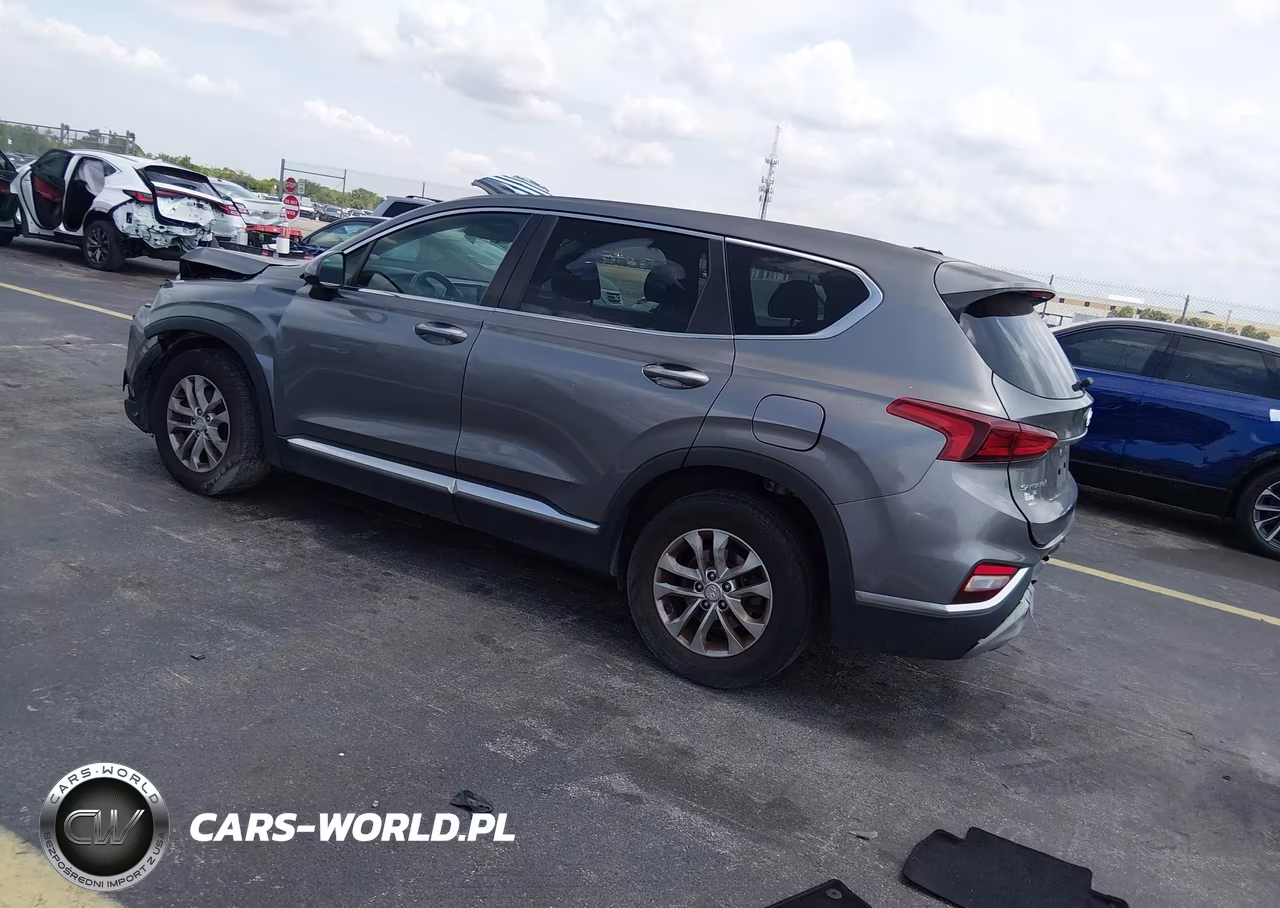 2019 Hyundai Santa Fe Se VIN:5NMS23AD9KH031773 - 3