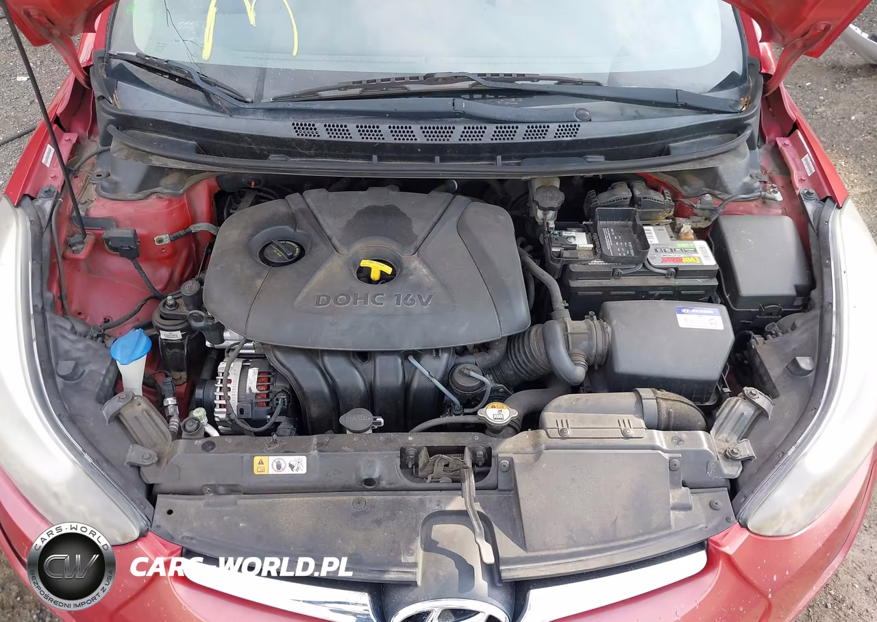 2014 Hyundai Elantra Se VIN:KMHDH4AE5EU210083 - 10