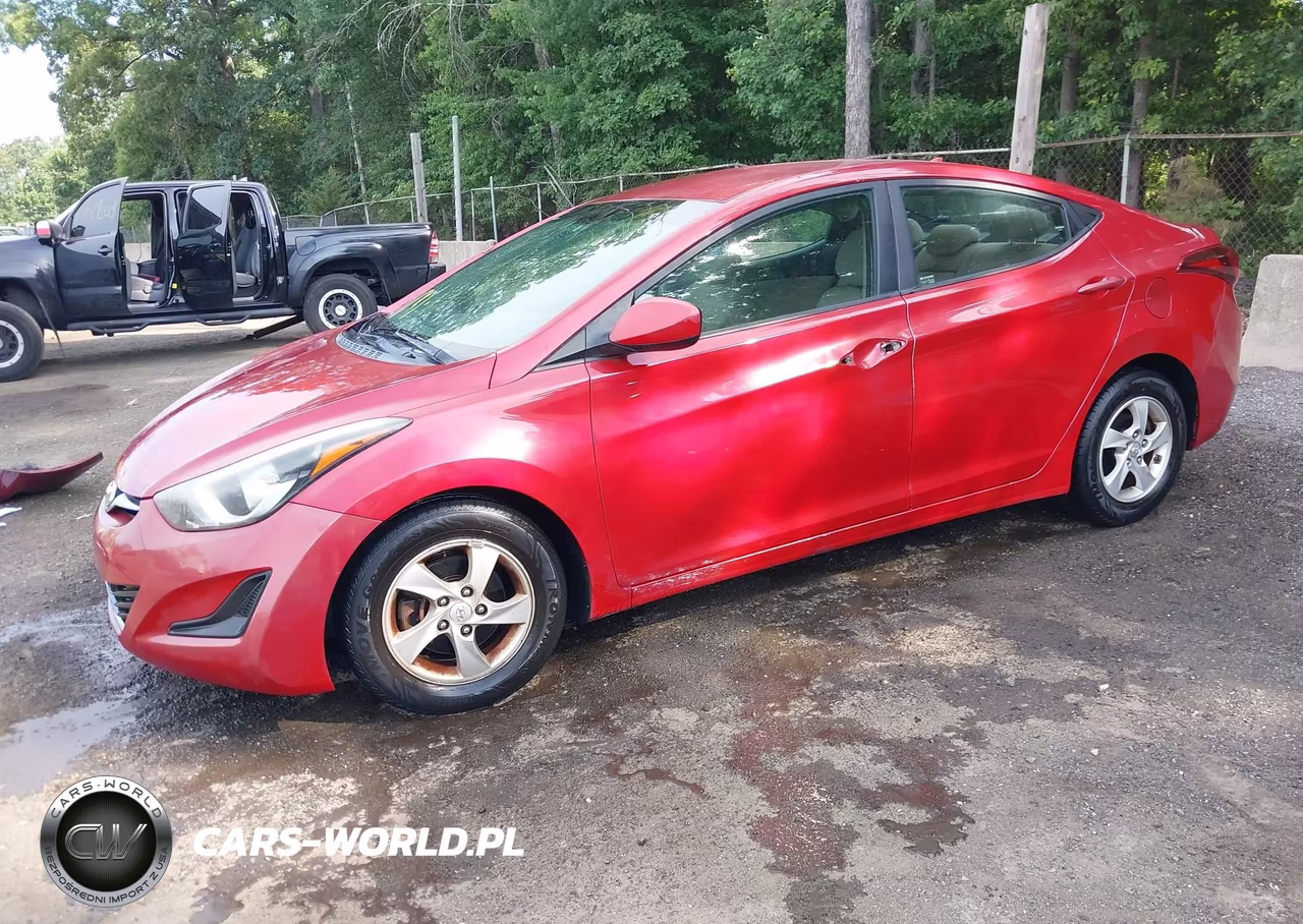 2014 Hyundai Elantra Se VIN:KMHDH4AE5EU210083 - 2