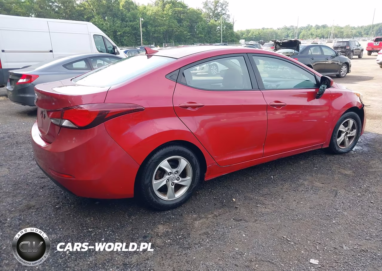 2014 Hyundai Elantra Se VIN:KMHDH4AE5EU210083 - 4