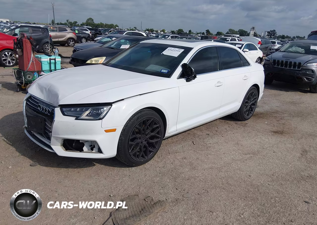 2019 Audi A4 40 Premium VIN:WAUGMAF41KN004211 - 2