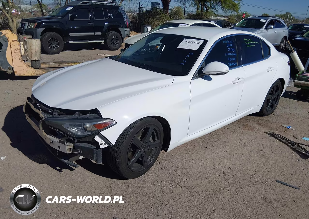 2017 Alfa Romeo Giulia Rwd VIN:ZARFAEBN6H7553869 - 2