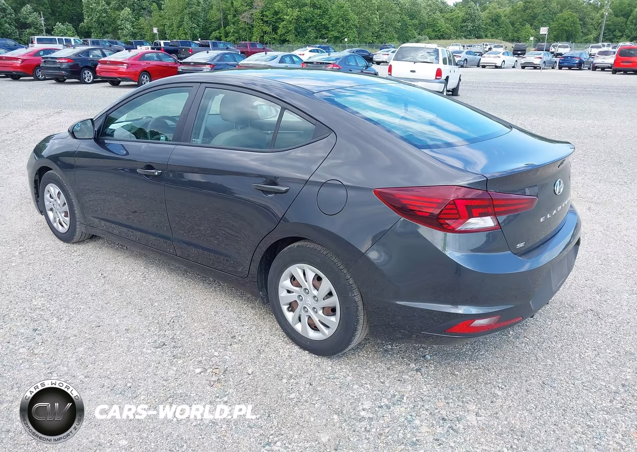 2020 Hyundai Elantra Se VIN:5NPD74LFXLH602237 - 3