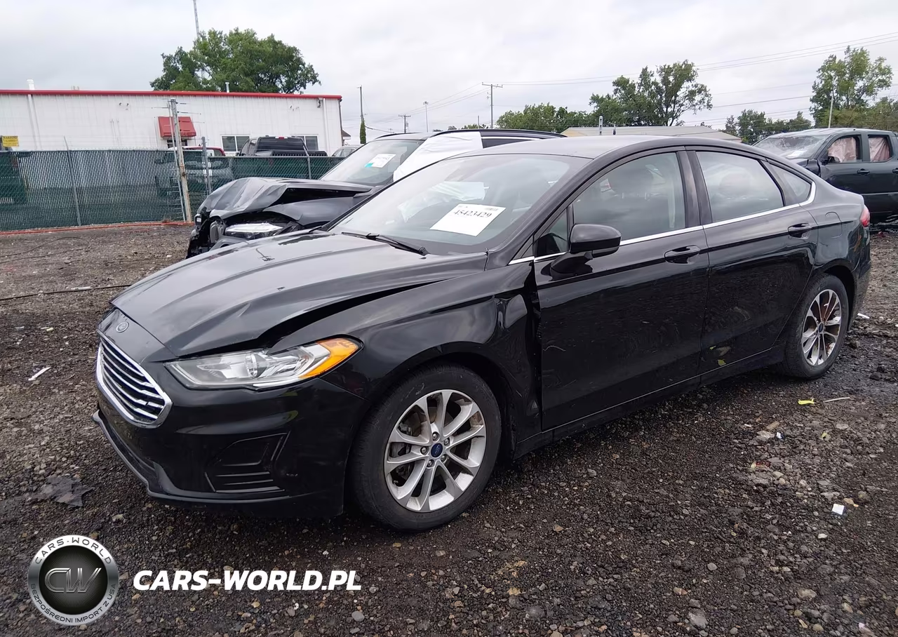 2020 Ford Fusion Se VIN:3FA6P0HD2LR191685 - 2