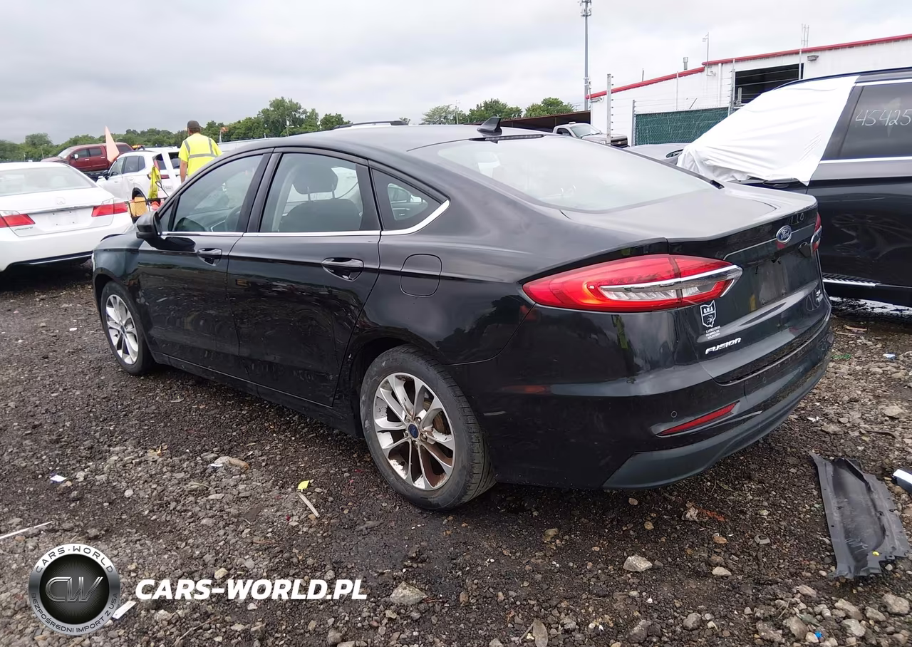 2020 Ford Fusion Se VIN:3FA6P0HD2LR191685 - 3