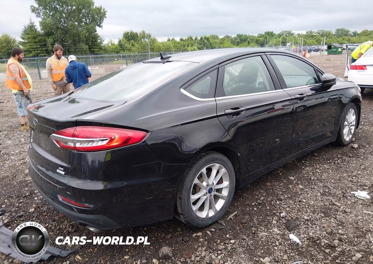 2020 Ford Fusion Se VIN:3FA6P0HD2LR191685 - 4