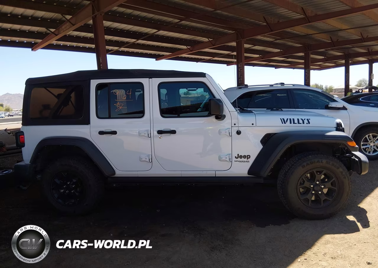 2021 Jeep Wrangler Unlimited Willys Sport 4X4 VIN:1C4HJXDN7MW817340 - 14