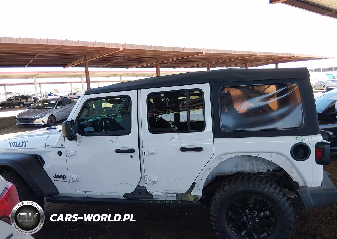 2021 Jeep Wrangler Unlimited Willys Sport 4X4 VIN:1C4HJXDN7MW817340 - 15