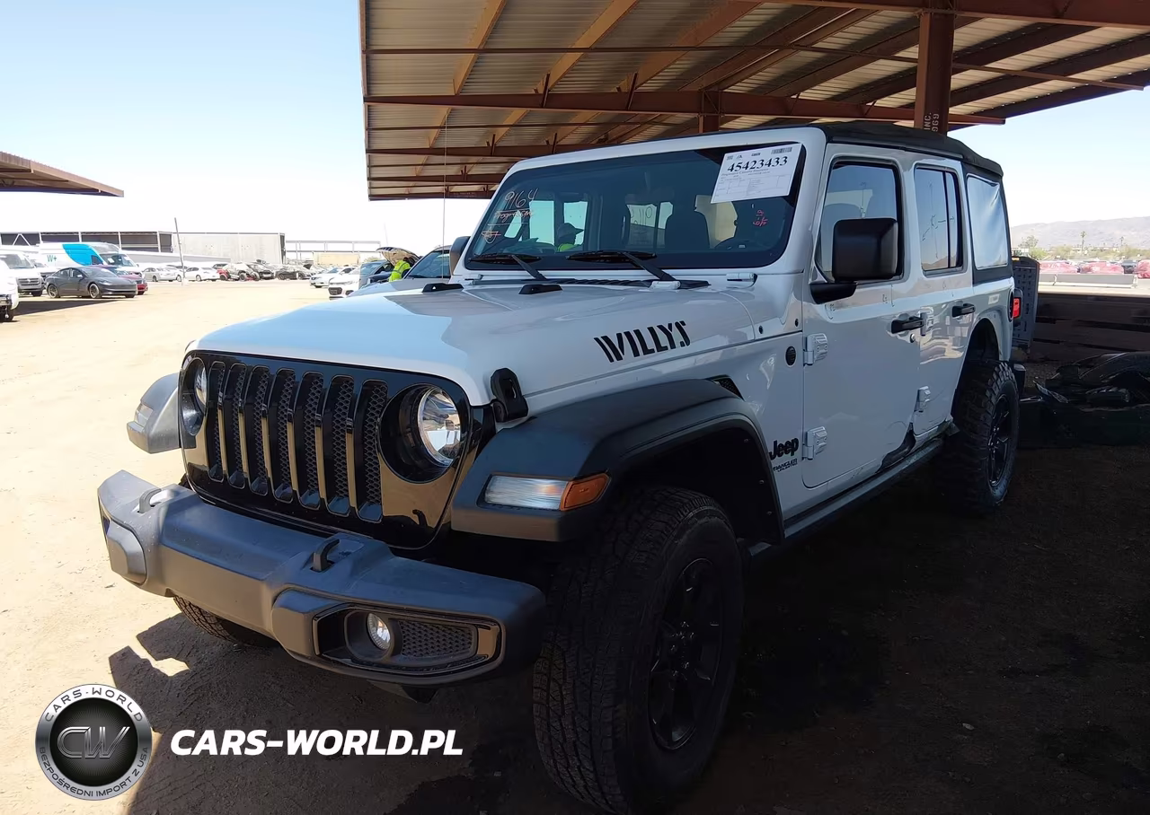2021 Jeep Wrangler Unlimited Willys Sport 4X4 VIN:1C4HJXDN7MW817340 - 2
