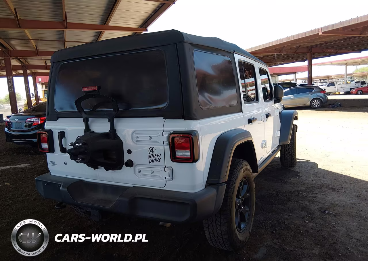 2021 Jeep Wrangler Unlimited Willys Sport 4X4 VIN:1C4HJXDN7MW817340 - 4