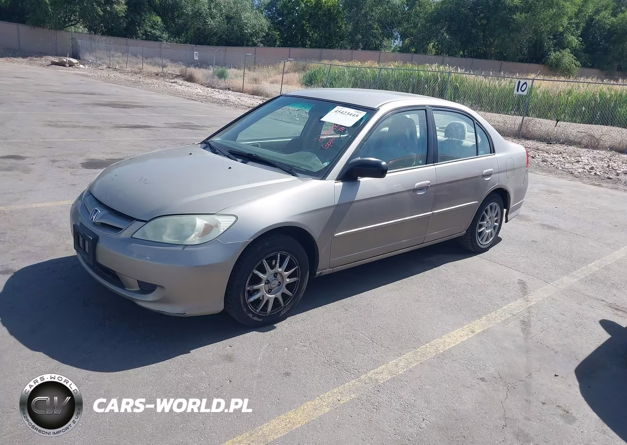 2005 Honda Civic Lx VIN:2HGES16565H508809 - 2