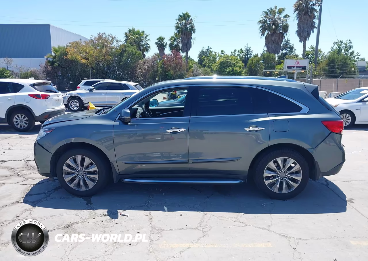 2014 Acura Mdx Technology Package VIN:5FRYD4H47EB015480 - 15
